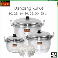 Langseng Masak Nasi Global Eagle - Panci Penanak Nasi - Kukusan Mini - Kukusan Tebal - Panci Kukus N