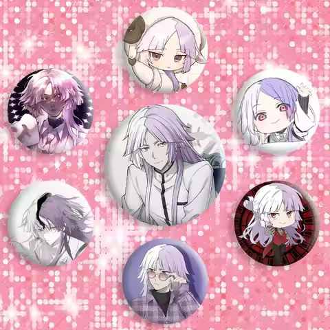 S-Sigma BSD B-Bungo Stray Dogs Badges Creative Tinplate Button PinsBrooch Badge Clothes Backpack