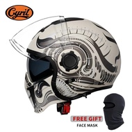 Modular Motorcycle Helmet Full Face Helmet Open Face Helmet Double Lens DOT ECE APPROVED CYRIL OP12A