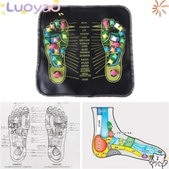 LUOYAO1 Reflexology Walk Cobblestone Acupoint Mat Leg Relaxation Walk Stone Mat