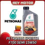 PETRONAS F700 4T 15W50 SEMI SYNTHETIC Engine Oil 1L