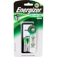 Energizer Mini Recharge Charger with 2AA Rechargeable Battery