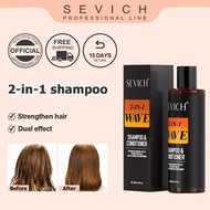 SEVICH 2 in 1 Wavy Shampoo and Conditioner Dual Action Wave Defining Wave Enhancing Shampoo
