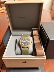 Hamilton Khaki Field Mechanical Watch Bronze Case