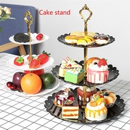 Living Room 3 Layer Fruit Tray Wedding Cake Tray Cake Stand