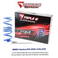 BMW 3 Series F30 4CYL 316I,320I - Triple S Lowering Sport Spring