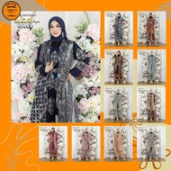5053 // BATIK SET CARDIGAN PANTS PLUS KEMBEN 3 IN 1 BABY PREMIUM SEMI SILK | Latest INSTANT SKIRT WO