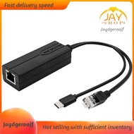 [Jaydgeroajf]48V to 5V POE Splitter Adapter 48V to 5V POE Splitter POE Splitter Type-C POE Splitter