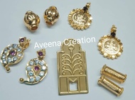 thennai Thali set with items ( not 916) gold plated items