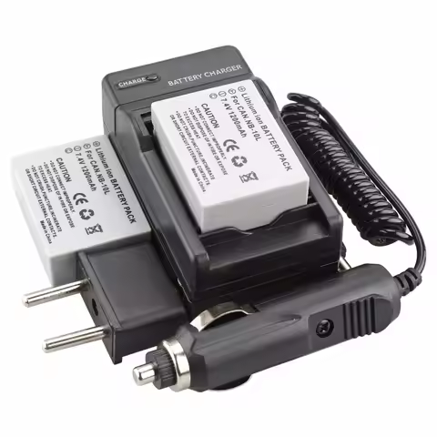 PROBTY 2Pcs NB-10L NB 10L NB10L Digital Battery + DC Charger for Canon G1X G15 G16 SX40HS SX50HS SX6