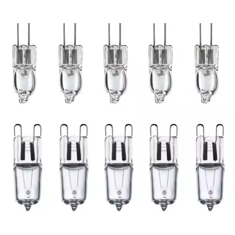 10pcs 220V Oven Light Bulb G9 High Temperature Bulb Steamer Light G4 12V Oven Lighting Bulb 40w Halo