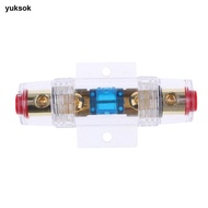 [yuksok] 60Amp In-Line DC Circuit Breaker Solar/Audio/Car/RV/60AMP Fuse 12V/24V/32V