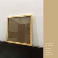 Wooden/decorative glass picture frame 40x40cm