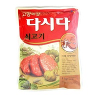 cj dasida anchovy soup stock (ผงปรุงรสสูตรปลาแอนโชวี่เกาหลี) 1kg 다시다멸치 original