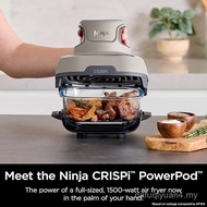 New Style 110V Household Ninja 1500W Display Glass Bowl Visual Air Fryer Microwave Air Fryer
