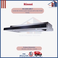 Rinnai RH-S309-GBR-T Slimline Hood Sleek Design With Rectifier Panel