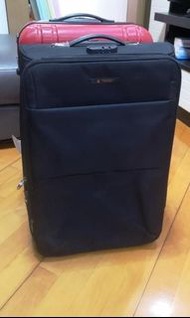 24"寸吋 24×18吋 軟身黑色2大輪 旅行行李箱 GIP 行李喼 手提行李袋 旅行袋 旅遊袋travel case Luggage baggage Suitcase hand carry 2 WHEELS enlarge
