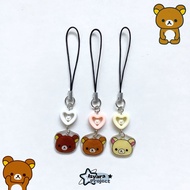 RILAKKUMA PHONE STRAP SMAL CHARM BEADS KAWAII AESTHETIC BY ISVARA PROJECT