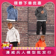 CCTOYS 1/6 Men CC010 Trendy Sports Top Hooded Sweatshirt Sportswear Ready Stock