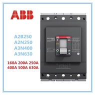 ABB Plastic Shell Circuit Breaker A2B250 A2N250 A3N400 A3N630 Air Switch 3P4P