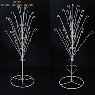 Pahar Bunga Telur Gantung 50Pcs Hanging Egg Flower Metal Stand Wedding Souvenir Door Gift Kahwin Cen