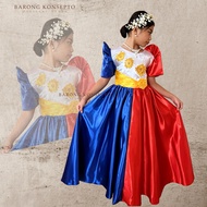 Filipiniana MC FLAG - Buwan ng Wika Costume For Kids