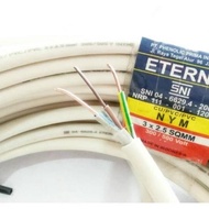 Terbaru Kabel Listrik Eterna 3X2.5 Kawat 50 Meter Kabel Listrik Kawat