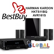 PROMO- HARMAN KARDON AVR161 ( AVR-161S ) HOME THEATER HKTS11 ( HKTS-11BQ ) - STORE HERLITE 01