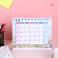 [XXG] English Desk Calendar 2024 Desk Calendar Simple Desktop Calendar American Holiday English Desk Calendar Creative Desk C