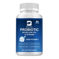 BEWORTHS Probiotic Capsules 300Billion CFU With 30 Probiotic Strains Promotes Digestive and Intestinal Health Enhance Immunity