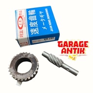 Pineapple gear speedo meter gear yamaha v75 v80 l2g l2 yb100 yamaha dt100 dt 100 enduro