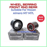 'MADE IN JAPAN' NISSAN ALMERA N17 N17L WHEEL BEARING FRONT / REAR 40210-1HM0A / 43210-1HM0A