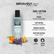 BRAVEN Elite Perfume For Men Perfume Perfum Lelaki Tahan Lama Minyak Wangi Lelaki Cool Cotton Bau Fr