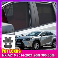 Precision Side Window Sunshade Curtains for Lexus NX AZ10 2014-2021 200t 300 300H Sun Protection & P