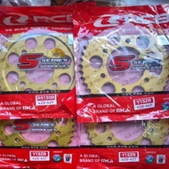 RCB REAR SPROCKET 428 Y15ZR FZ150 RS150 GOLD