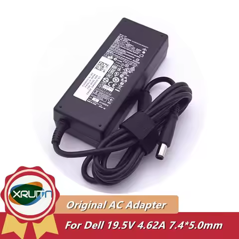 For Dell LATITUDE E7240 E7440 E6440 E6230 E6330 E6430 E6530 90W AC Adapter Power Charger 19.5V 4.62A
