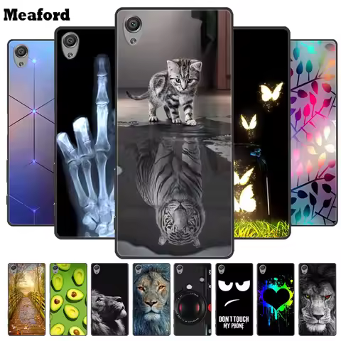 For Sony Xperia X Case XZ1 Compact Soft TPU Silicone Back Cover For Sony Xperia XZ1 Compact Phone Ca