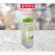 Lion star jumbo cool bottle 2,5 liter refrigerator water bottle