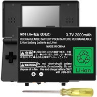 Bateri USG-003 3.7V Lithium-ion Pengganti untuk Konsol Permainan Nintendo DS Lite NDSL (Bukan untuk 