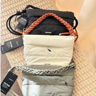Topological Puffer Besce Bag Original – Puffer Crossbody Rope Strap Sling Bag