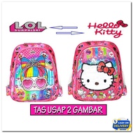 Bag For Girls Women Paud Kindergarten Elementary School Linhua Boshi P5P0 Be HD141 Wipe Girls Lol He