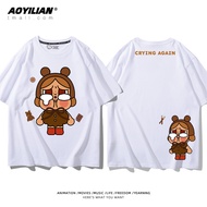 HOT Crybaby Tshirt Anime cartoon pure cotton printed womens T-shirt Baju Short Sleeve shirt