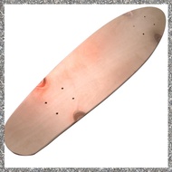 U0(GJFZ) Maple Mini Cruiser Fish Skateboard Deck Professional Fish Board Four Wheels Single Rocker 7