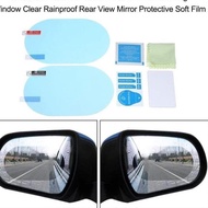 Car Rearview Mirror Anti FOG Sticker Water Resistant Universal Waterproof Sticker Rearview Mirror Anti Glare Screen Guard