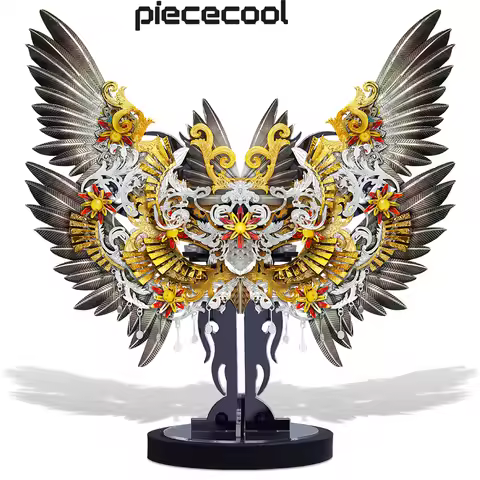 Piececool Model Building Kits Athena Puzzle 3D Metal Jigsaw for Brain Teaser DIY Assembly Toys for A