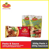 △ ◰ ⊕ Virginia Spaghetti Pasta 500g and 2pcs Virginia Spaghetti Sauce 250g