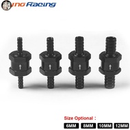 IP One Way 6/8/10/12mm Valves Aluminium Alloy Fuel Non Return Check Valve One Way Fit Carburettor