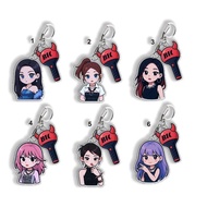 好物推荐BABYMONSTER周边CHIQUITA李茶仁AHYEON新专辑ASA挂件钥匙扣1528 Recommended good items: BABYMONSTER merchandise, C