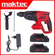 MAKTEC สว่านโรตารี่ไร้สาย โรตารี่แบต MAKTEC 399V 3 ระบบมอเตอร์บัลเลสไร้แปรงถ่านแบตเตอรี่ 2 ก้อน-งานเ