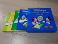 Disney World of English Question and Answer Card for playmate air  迪士尼美語世界讀卡機 Q&A card 新版咭機 學習機 播放器 
